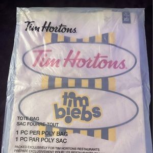 Tim Hortans x Justin Bieber collab Tote Bag